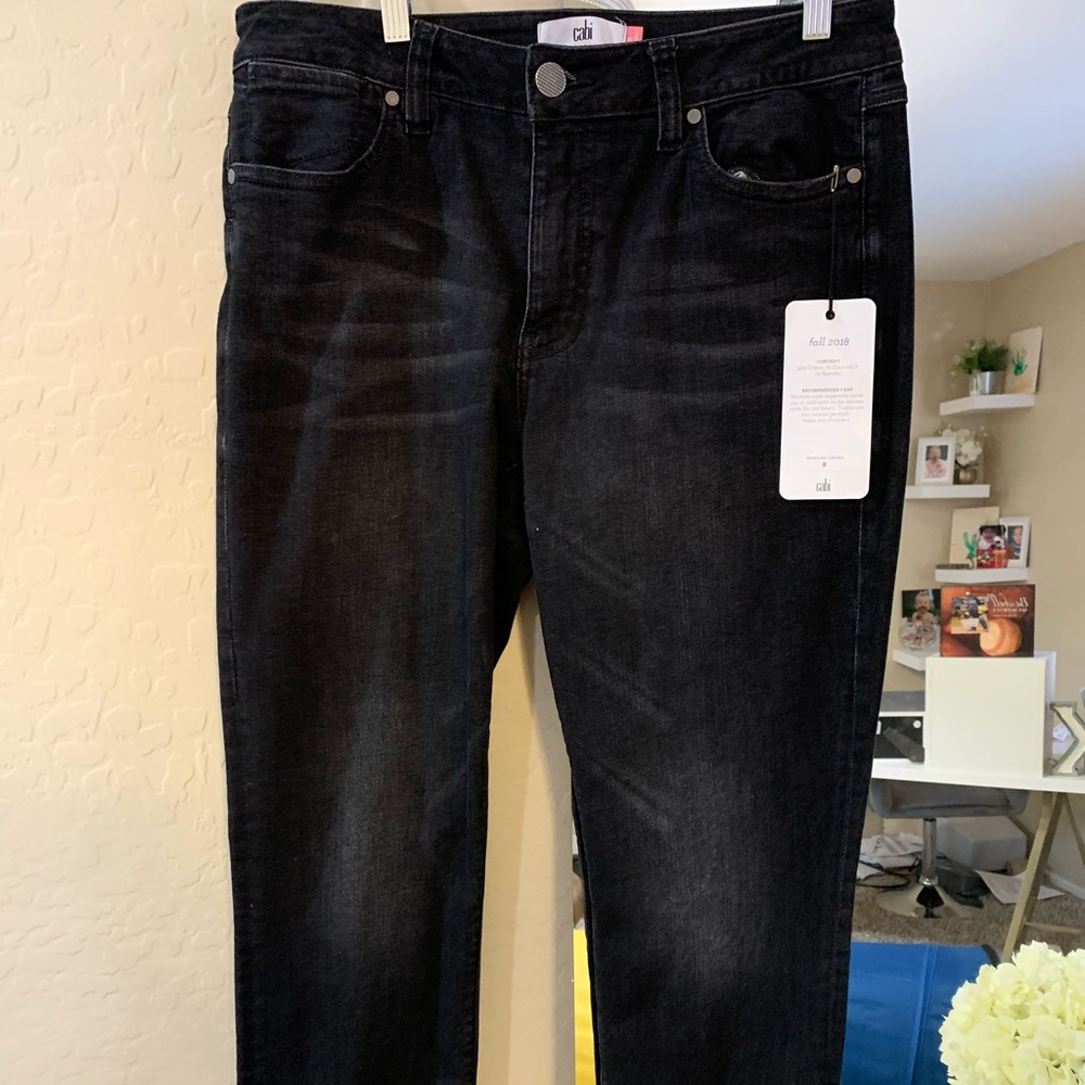 Cabi high straight Jean